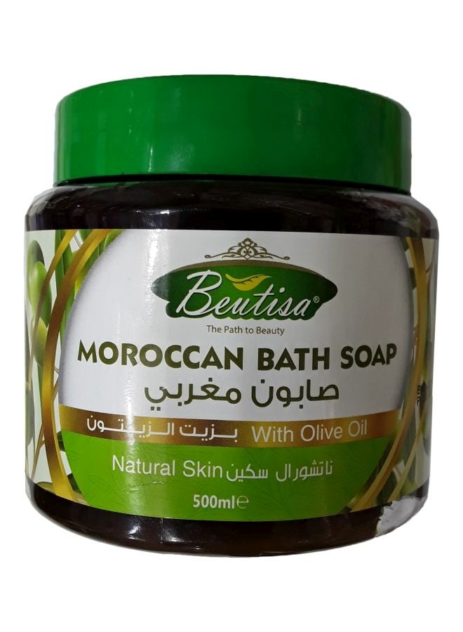 BEAUTISA - Moroccan Bath Soap With Olive Oil 500ml - Image 1
