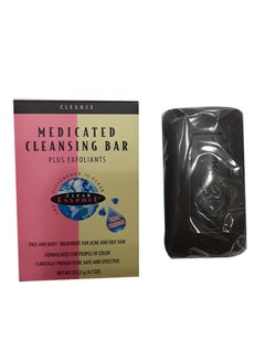 Platinum Medicated Cleansing Bar Soap Black 