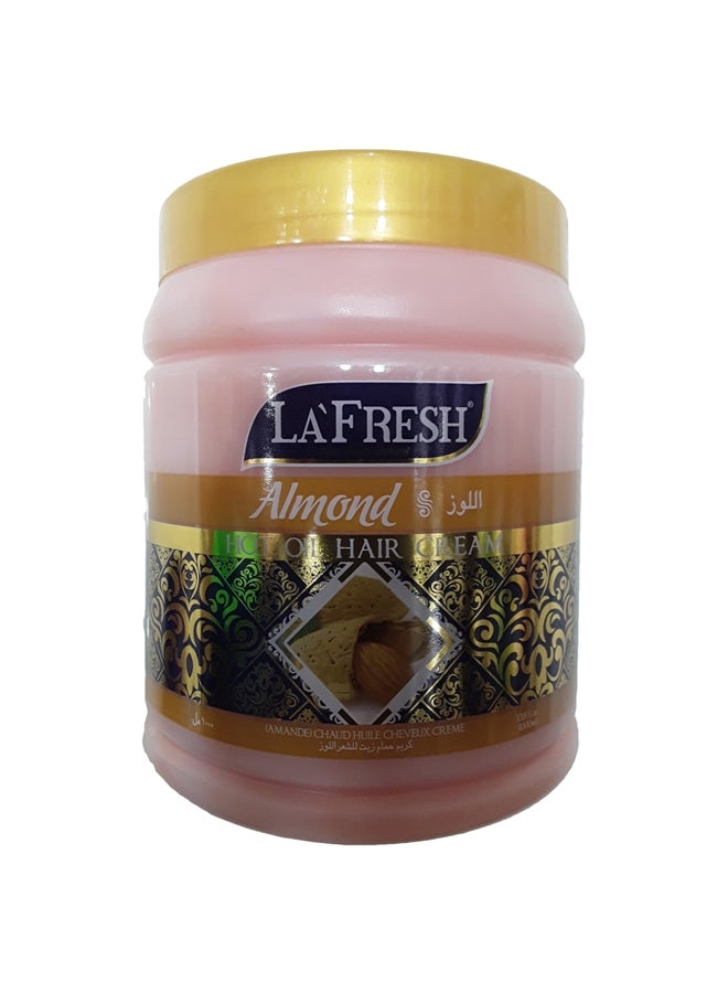 LAFRESH Almond Hot Oil Hair Cream 1000ml
