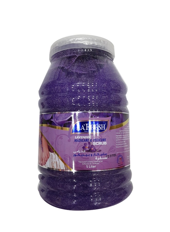 LAFRESH Lavender Medicare And Pedicure Scrub