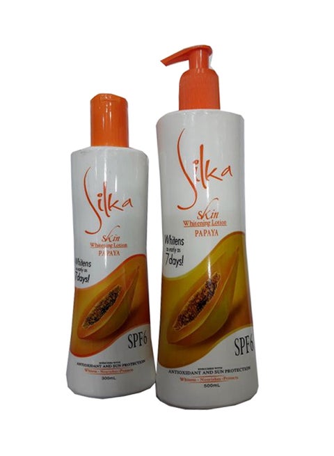 2-Piece Skin Whitening Lotion SPF6 - Papaya