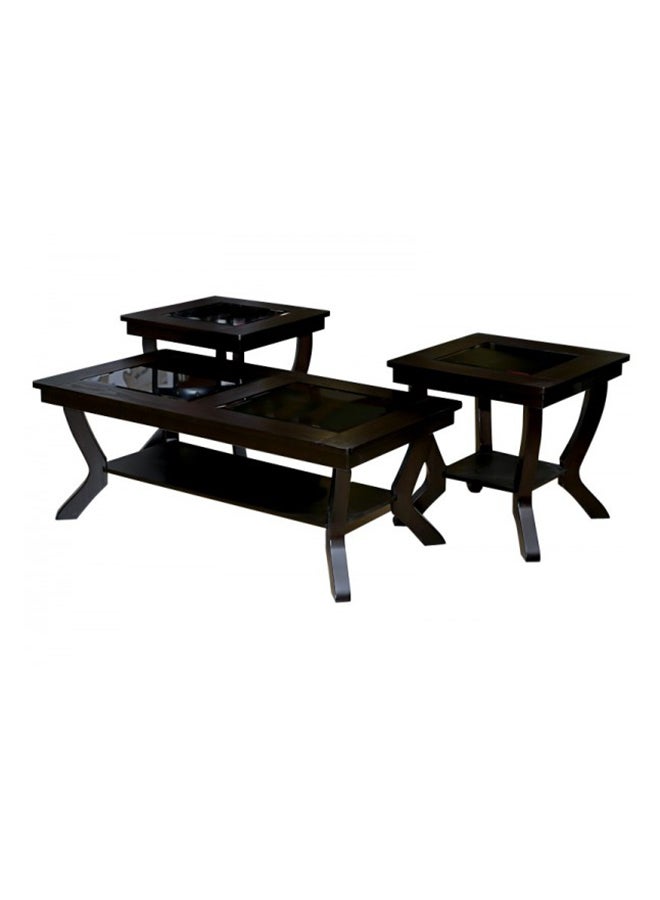 PAN emirates 3-Piece Coffee Table Set Light Brown  - Image 2