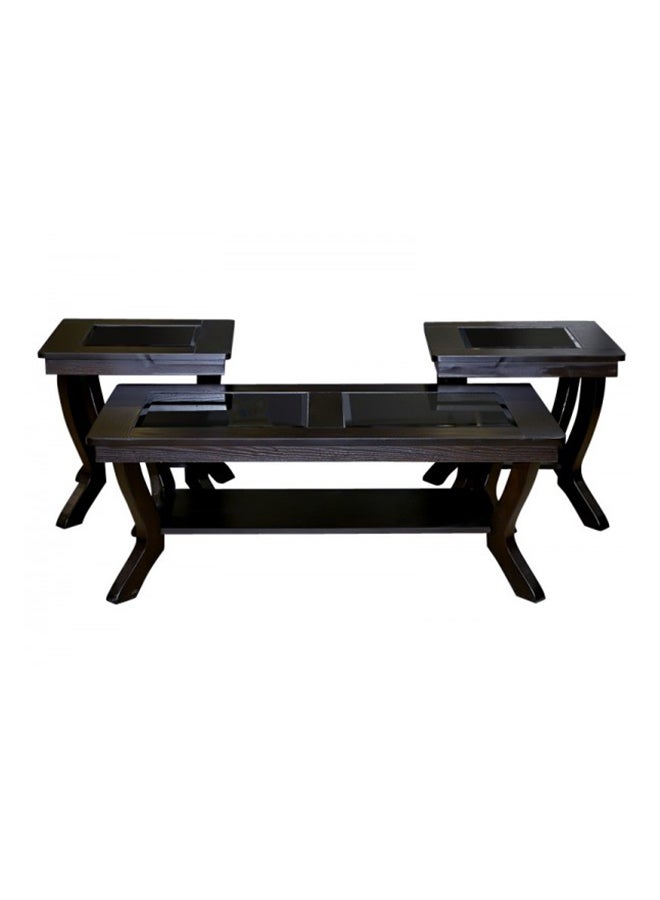 PAN emirates 3-Piece Coffee Table Set Light Brown  - Image 1