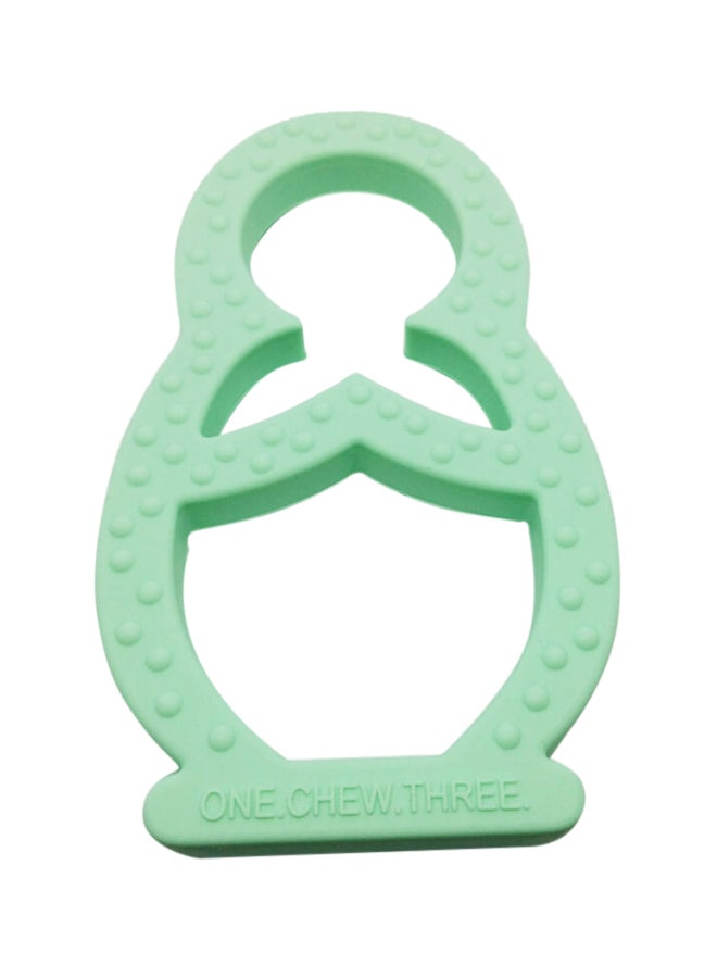 ONE.CHEW.THREE Babushka Silicone Teether - Image 1