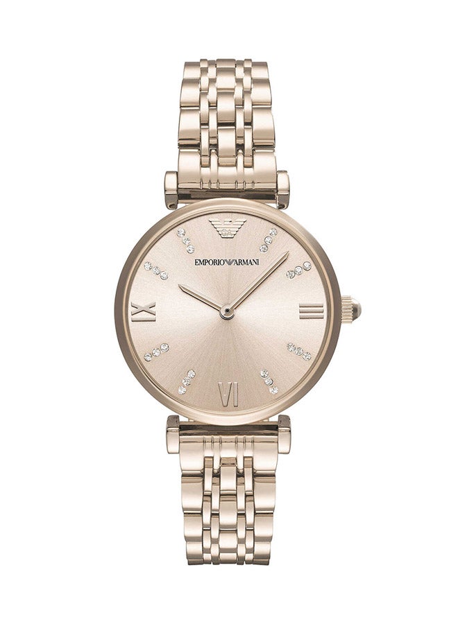 EMPORIO ARMANI women Water Resistant Metal Analog Watch AR11059  - Image 1