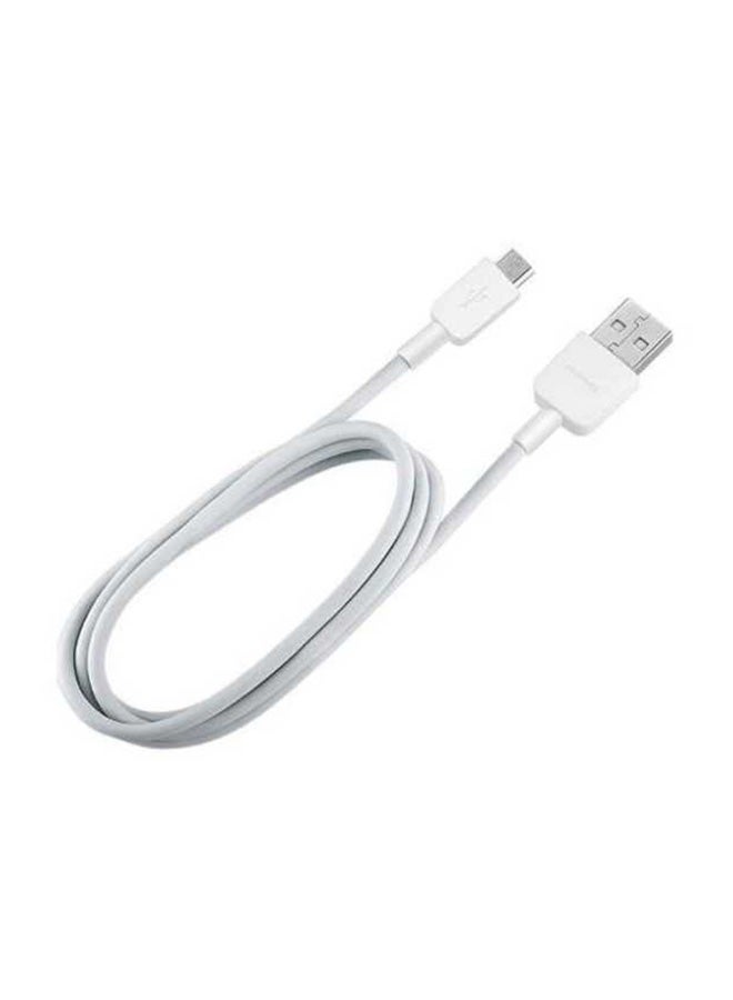 هواوي موصل كابل Micro USB بسُمك أبيض  - Image 1