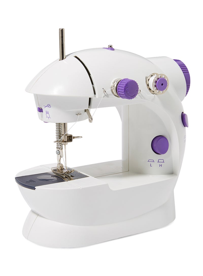 Generic Multipurpose Electronic Sewing Machine 22x13x21centimeter SM-202A White  - Image 1