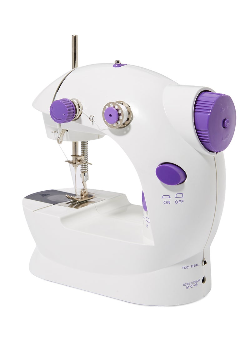Generic Multipurpose Electronic Sewing Machine 22x13x21centimeter SM-202A White  - Image 2