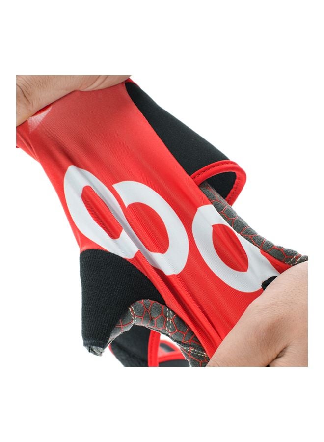 بودون قفاز لرفع الأثقال بتصميم يُغطي نصف الإصبع L - Image 3