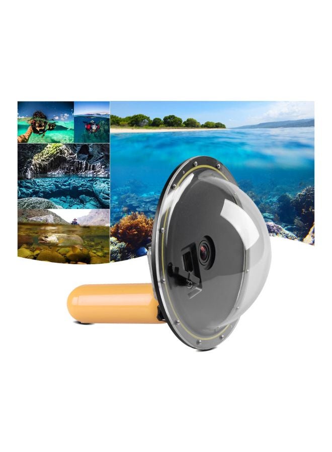 Semi-circular Underwater Diving Dome Lens For Gopro Hero Black/Clear/Brown