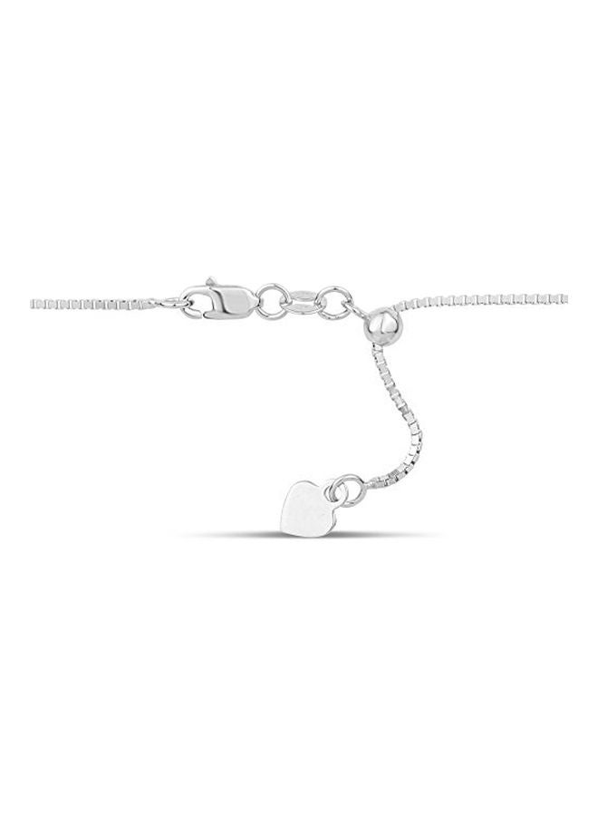 NYC Sterling 925 Sterling Silver Bolo Chain Necklace  - Image 3