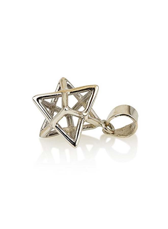 925 Sterling Silver 3D Star Pendant - v1551796906/N21652169A_2