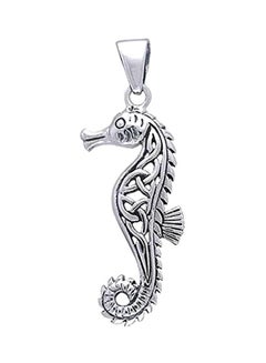 Silver Insanity 925 Sterling Seahorse Pendant  - Image 4