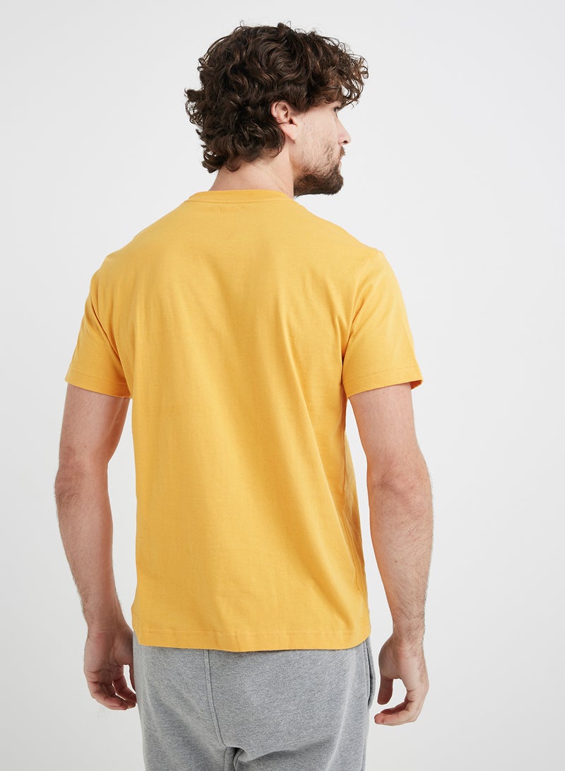 JOCKEY - Round Neck T-Shirt Yellow - Image 1