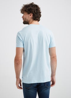 JOCKEY V-Neck T-Shirt Cobalt Blue  - Image 2