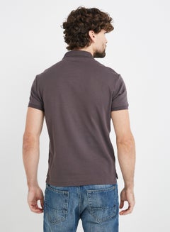 JOCKEY Polo T-Shirt Mahogany Brown  - Image 2