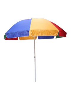 Foldable Umbrella For Camping And Beach Multicolour