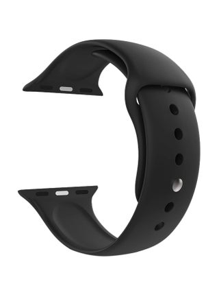 Silicone Rubber Replacement Band With Axle Connectors For Apple Watch 44mm - v1551853569/N21498452A_1