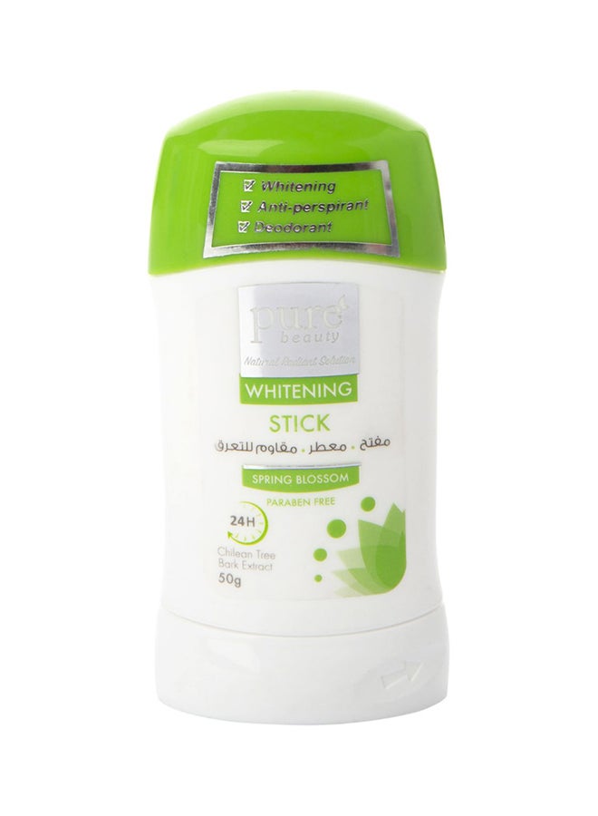 Pure Beauty Whitening Anti-Perspirant Stick - Spring Blossom White 50grams