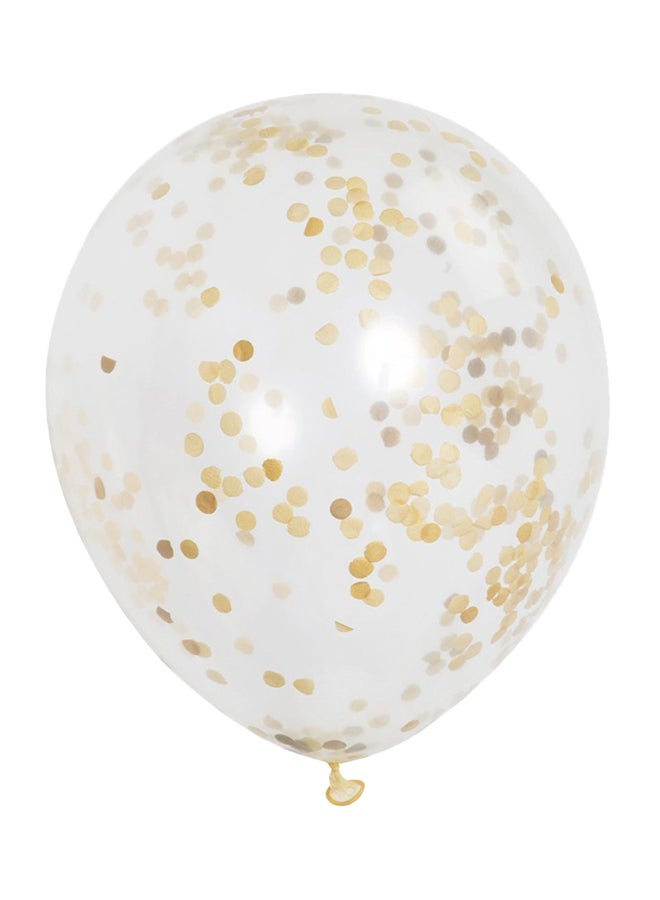 يونيك طقم بالونات كونفيتي من 6 قطع 30سم - Image 3