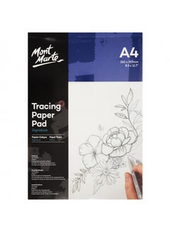 A4 Signature Tracing Paper Pad White