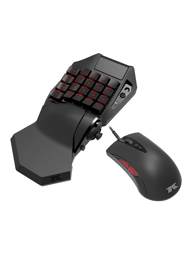 HORI - Tactical Assault Commander Pro Wired Gaming Keyboard And Mouse Black - Image 1