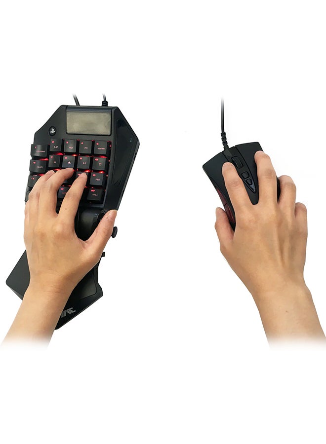HORI - Tactical Assault Commander Pro Wired Gaming Keyboard And Mouse Black - Image 1