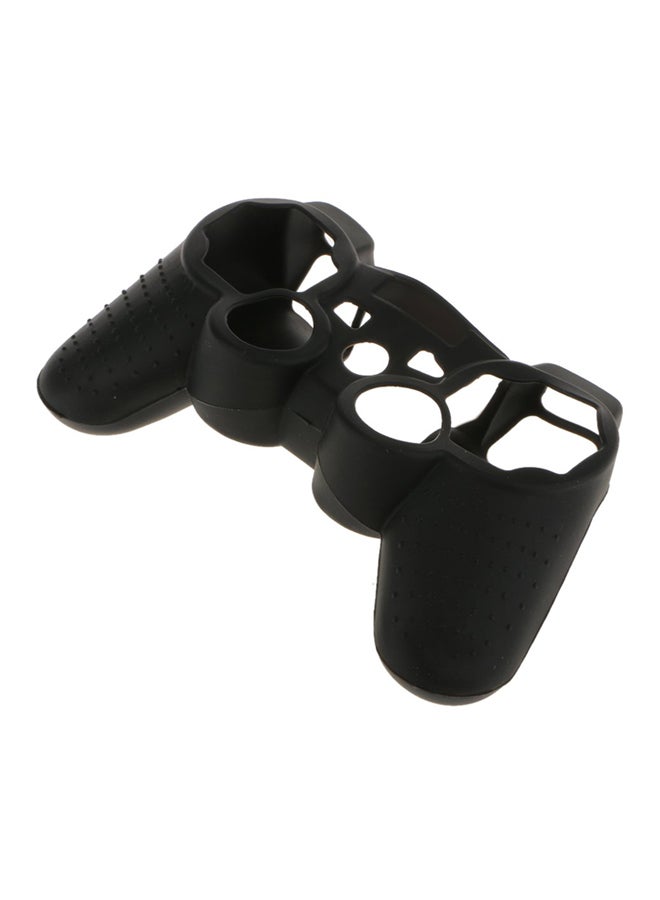 Generic Protective Silicone Case Cover For Sony PlayStation 3 Black  - Image 2