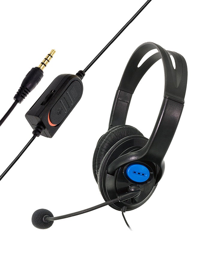 Wired Gaming Headset Headphones With Microphone For PlayStation 4