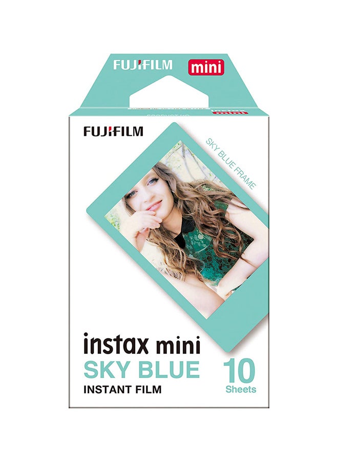 FUJIFILM 10-Piece Instax Mini Film Set Sky Blue - Image 3