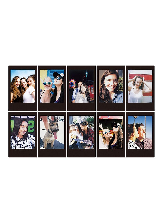 FUJIFILM 10-Sheets Instax Mini Film Black - Image 1