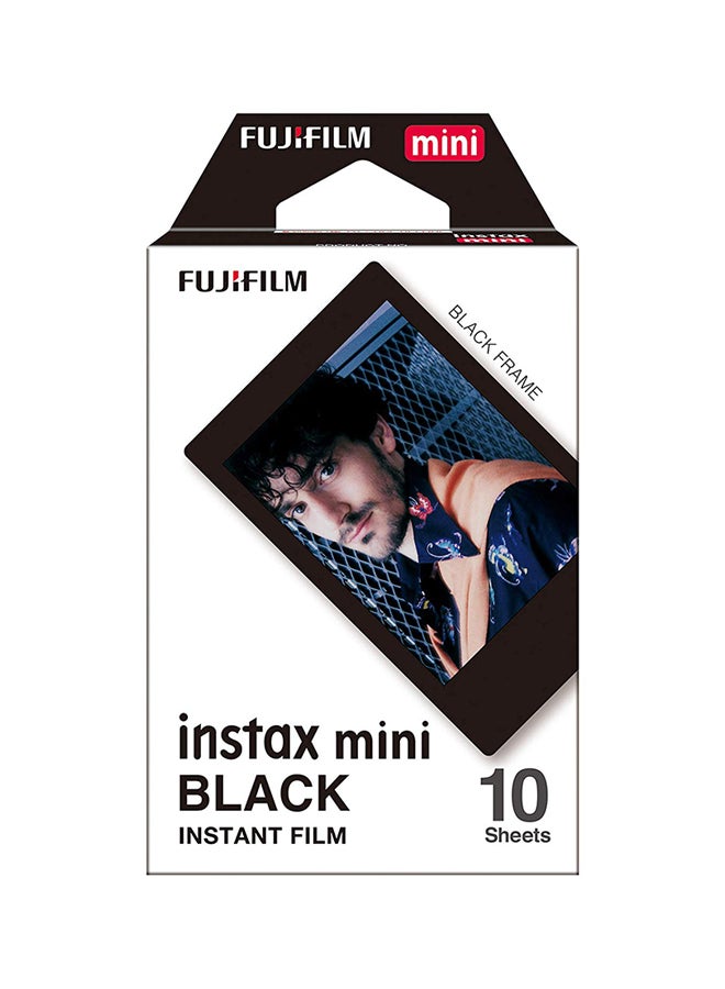 FUJIFILM 10-Sheets Instax Mini Film Black - Image 3