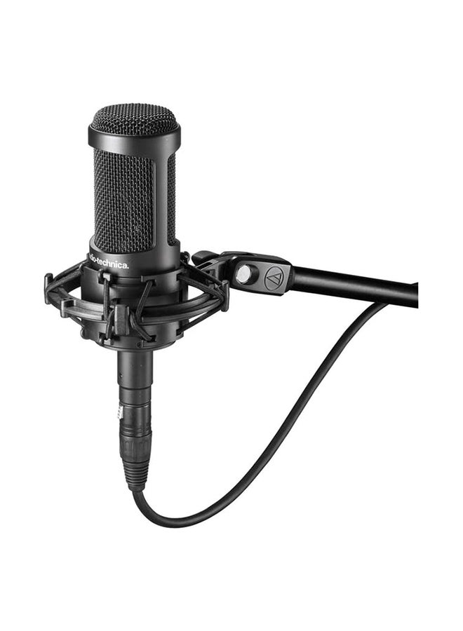 audio-technica Cardioid Condenser Microphone Black - Image 2