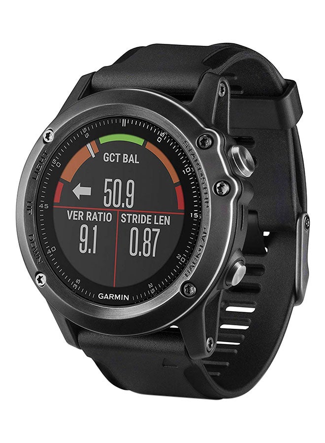 GARMIN Fenix 3 Sapphire HR Multisport Smartwatch Black  - Image 1