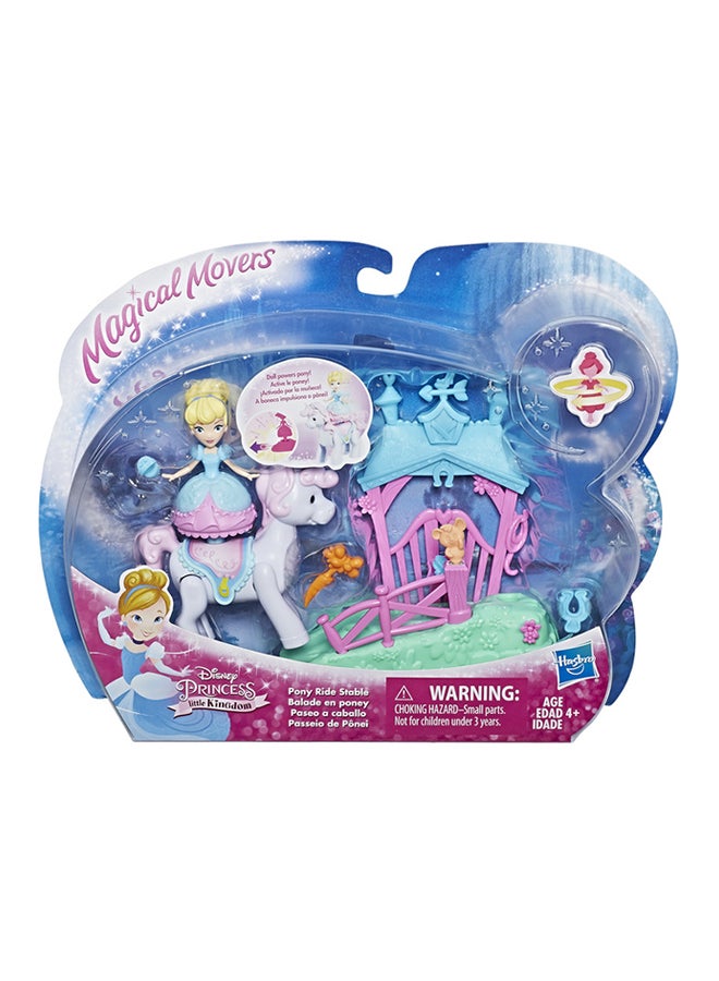Disney Princess 4-Piece Magical Movers Mini Playset - Image 1