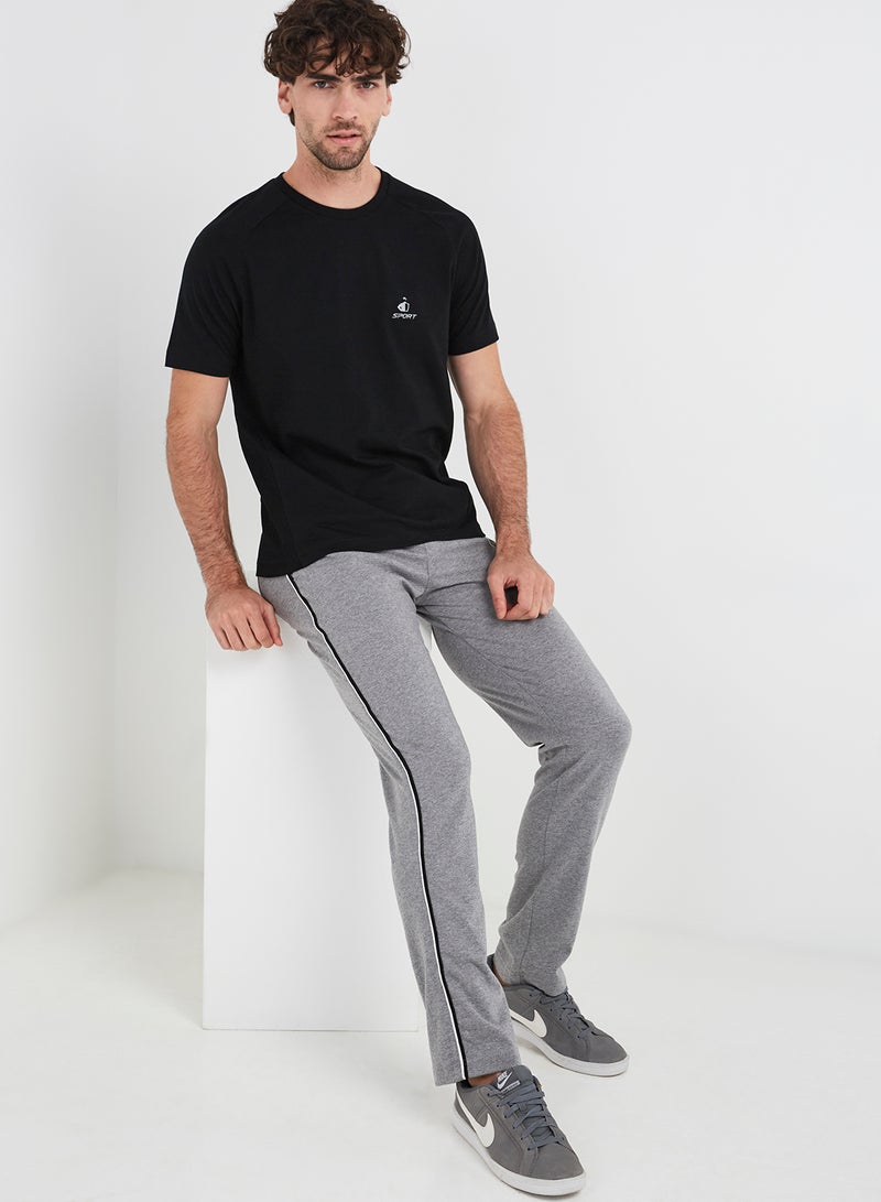 JOCKEY - Crew Neck T-Shirt Black - Image 1