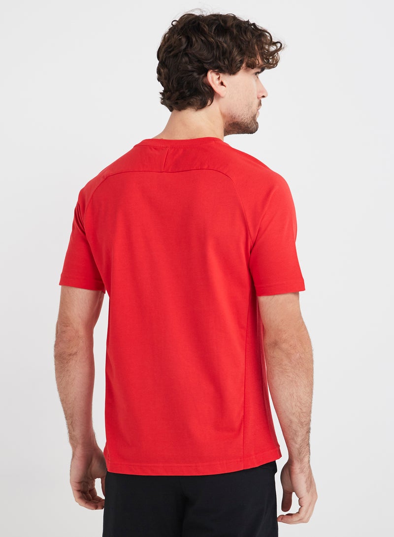 JOCKEY Crew Neck T-Shirt Red  - Image 2
