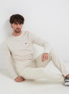 JOCKEY Crew Neck T-Shirt Cream  - Image 3