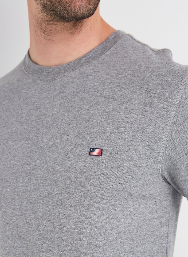 JOCKEY - Crew Neck T-Shirt Grey - Image 1