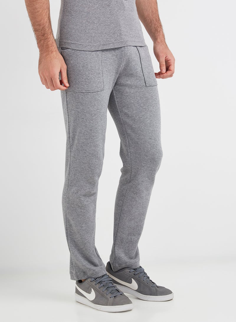 JOCKEY Pocket Detailed Sweatpants Grey - Image 1