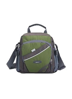 BAGGRA Nylon Crossbody Bag Army Green/Black  - Image 1