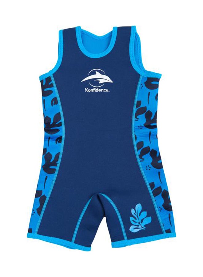 Konfidence Blue Bodysuit For Unisex