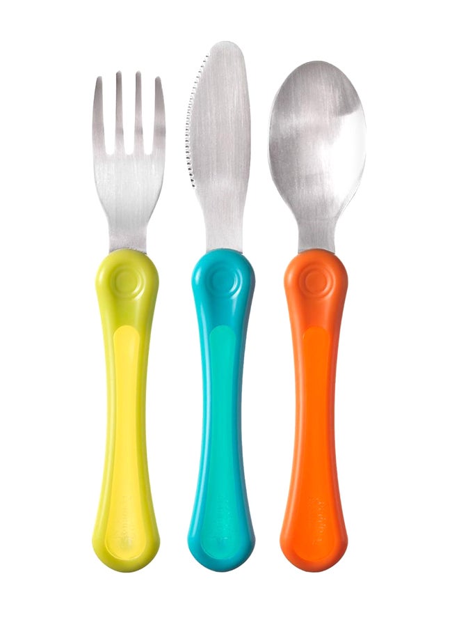 تومي تيبي - Set Of 3 Mix First Grown Up Cutlery TT446608 - Image 1