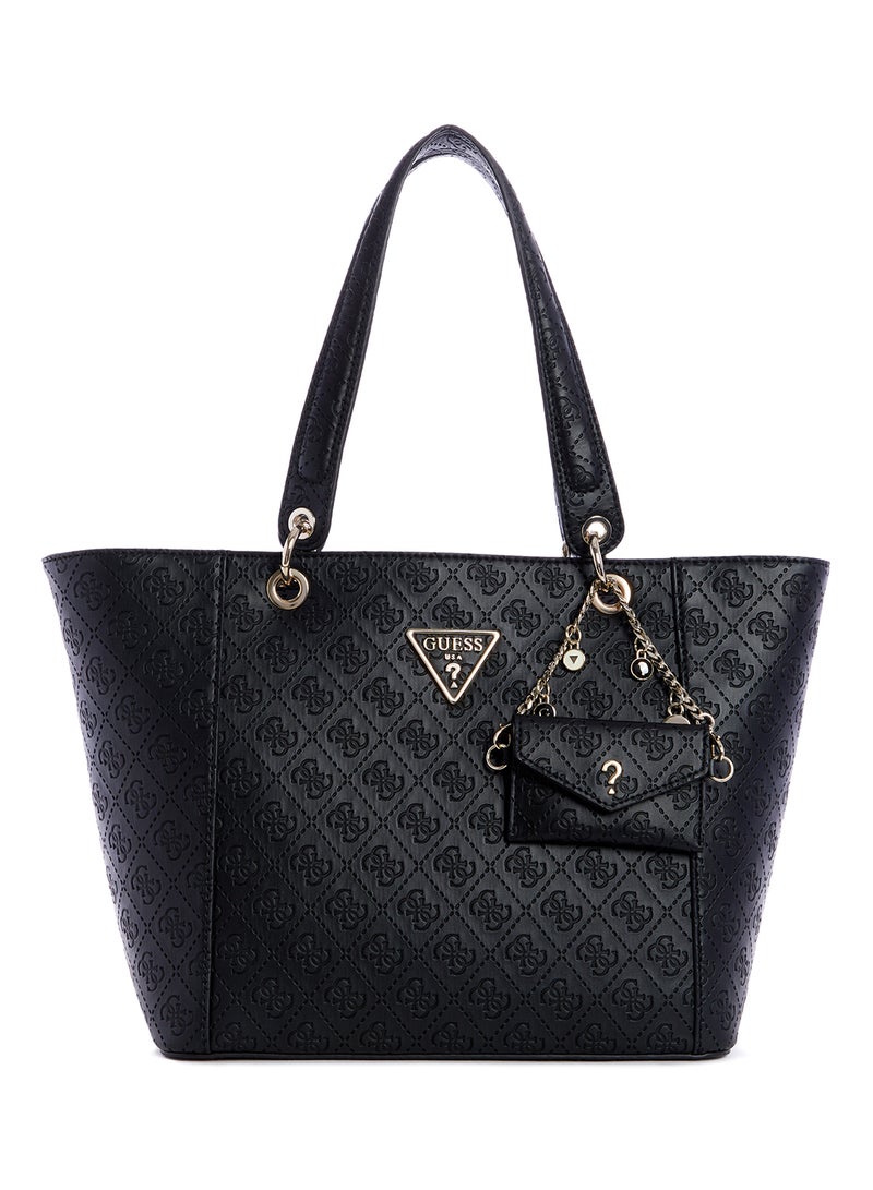 GUESS - Kamryn Tote Shopper/Tote Black - Image 1