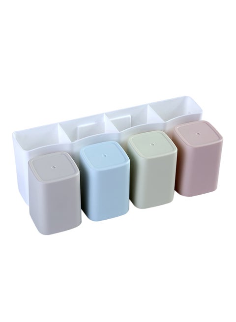 Wall mounted Tooth Brush Holder Multicolour