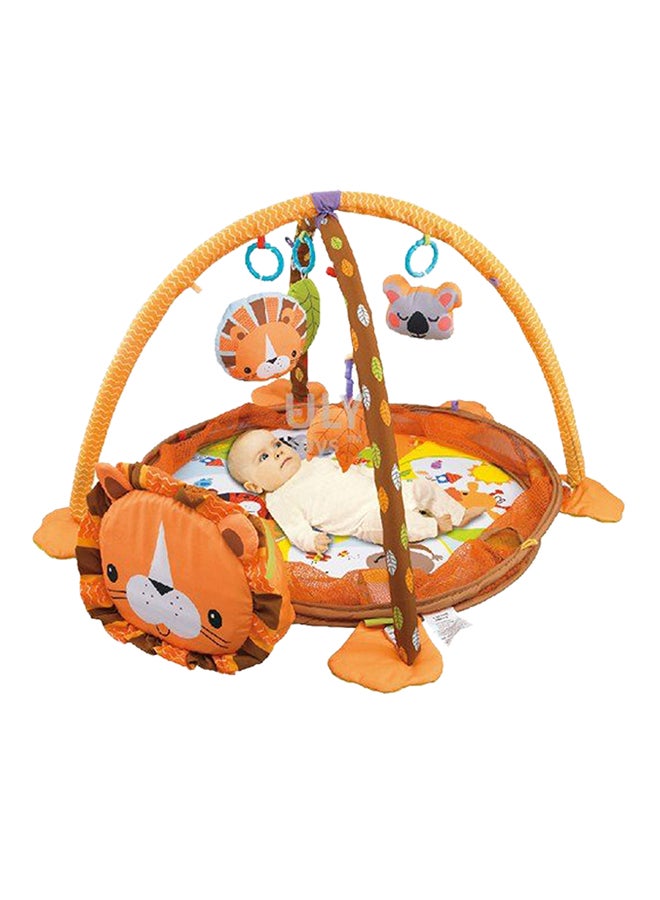 AGD - 3-In-1 Lion Pop-Up Sides Activity Gym And Ball Pit Game For Your Little One 70x52x10cm - Image 1