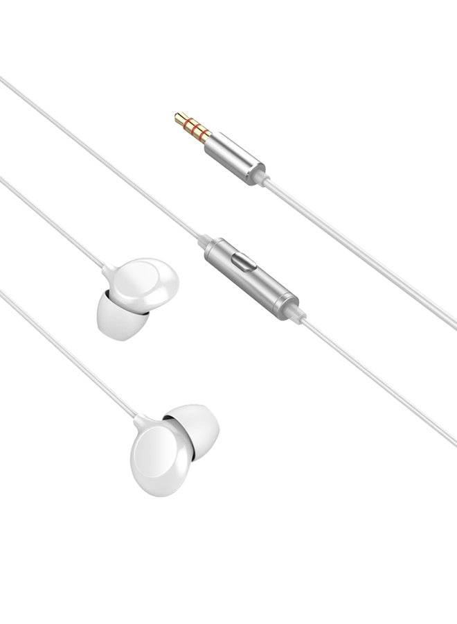 Trands Stereo In-Ear Earphone With Mic White