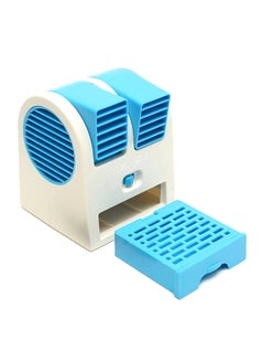 KRAWN Mini USB Fan White/Blue  - Image 2