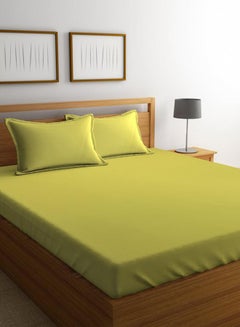 Portico New York Percale Duvet Cover Cotton Green  - Image 1