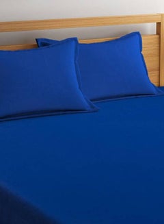 Portico New York Percale Duvet Cover Cotton Blue  - Image 2